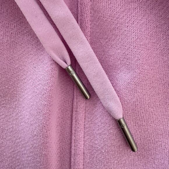 Lululemon Scuba High-Rise Short 5" Cotton Terry in Vitapink Pink 6 Women's - Picture 8 of 9